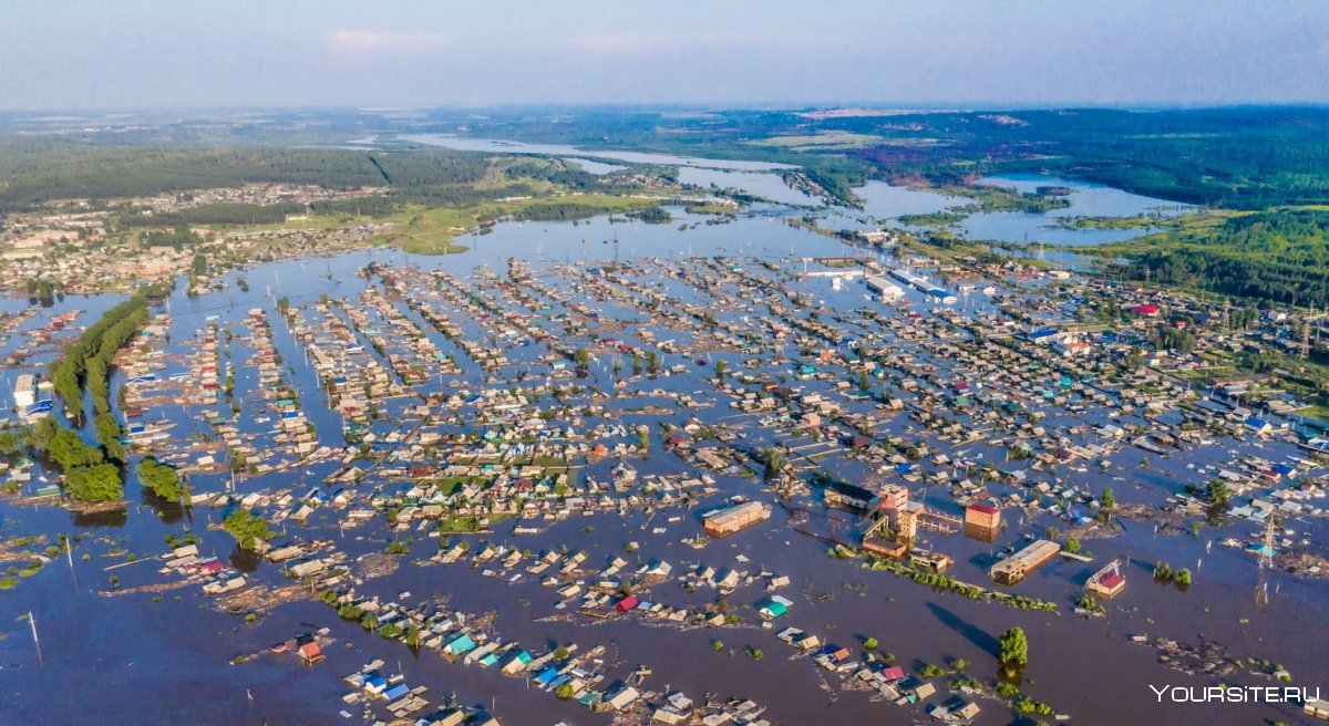 Наводнение в Иркутской области 2019