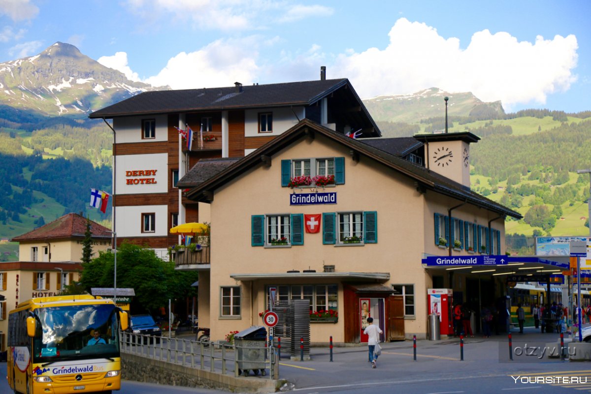 Интерлакен Швейцария горноклиматический курорт