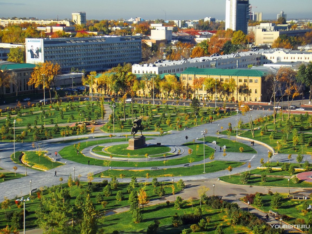 Сквер Амира Темура Ташкент