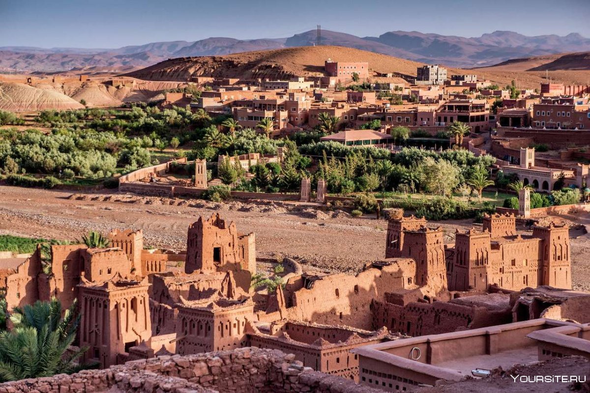 Айт-Бен-Хадду (aït Benhaddou), Марокко.