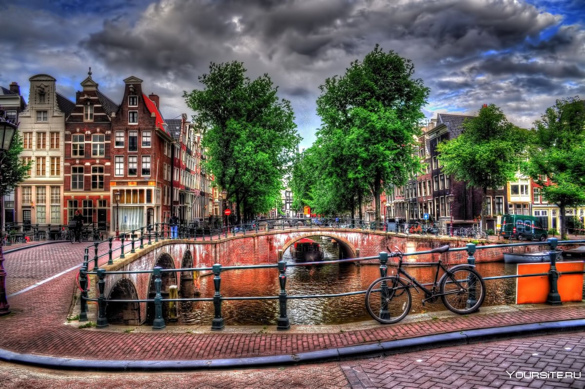 Нидерланды Амстердам Роттердам