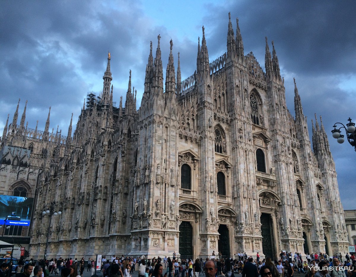 Миланский собор Италия, 1386 год