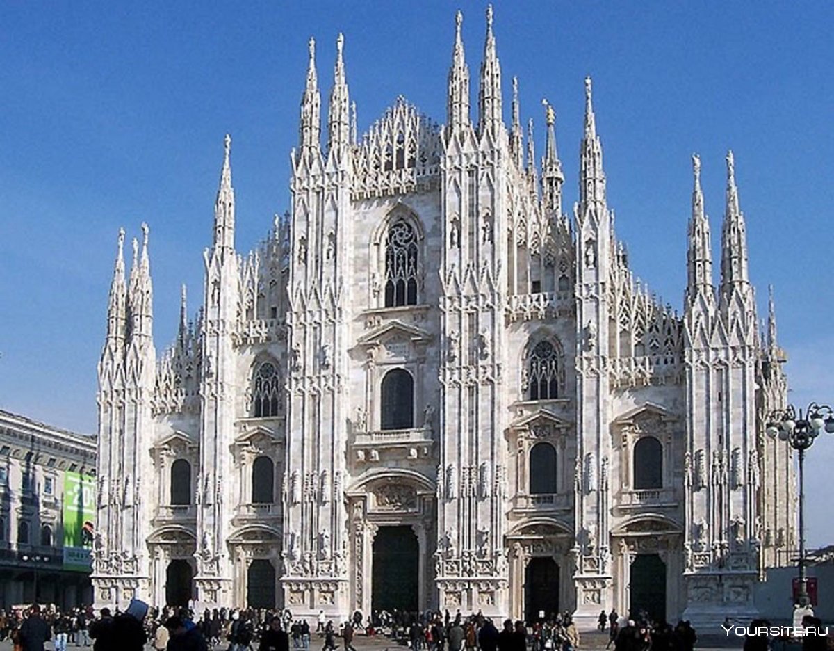 Миланский собор стиль архитектуры