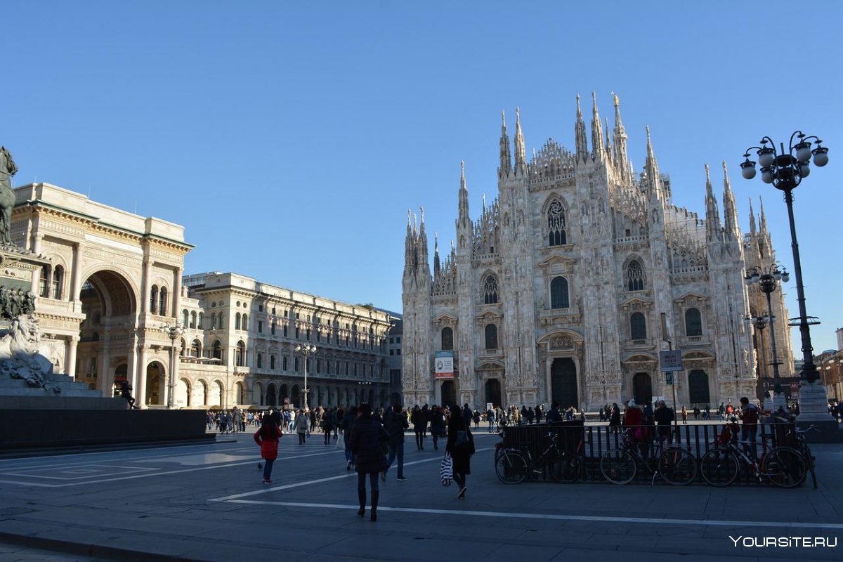 Милан Италия архитектура