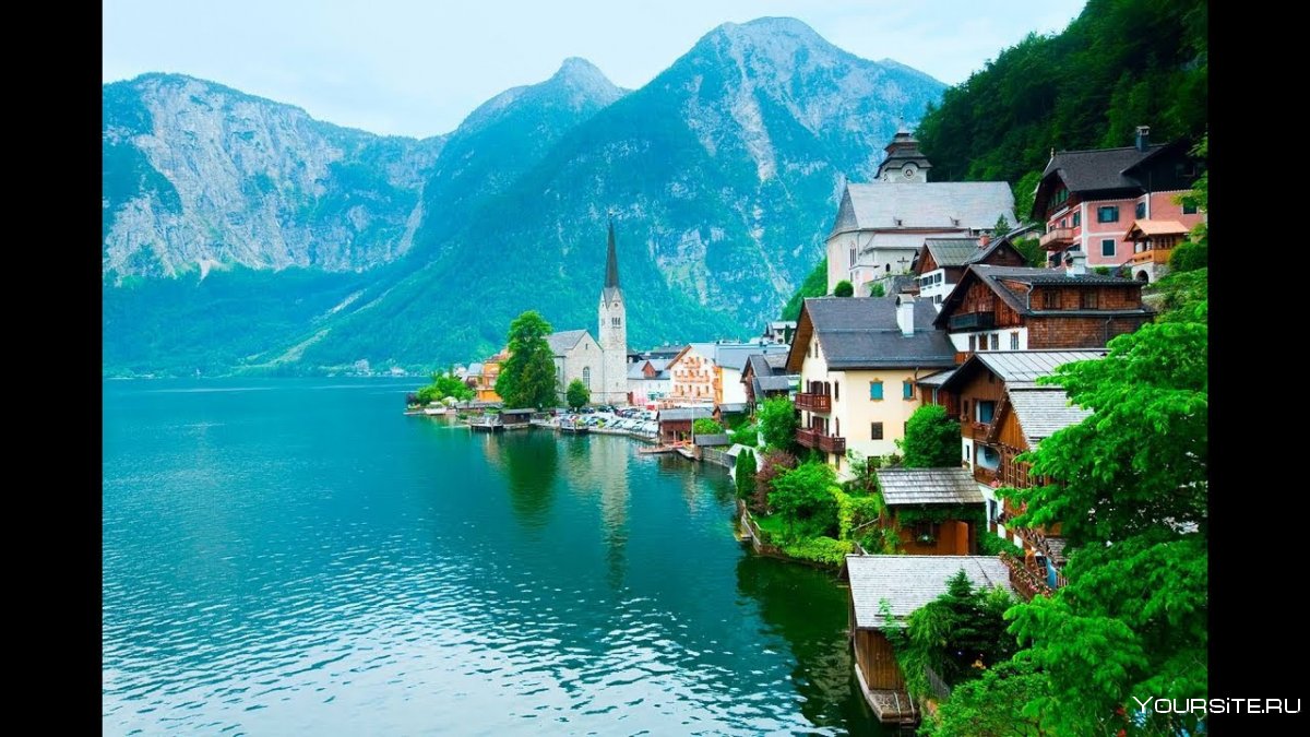 Альпийское озеро Австрия