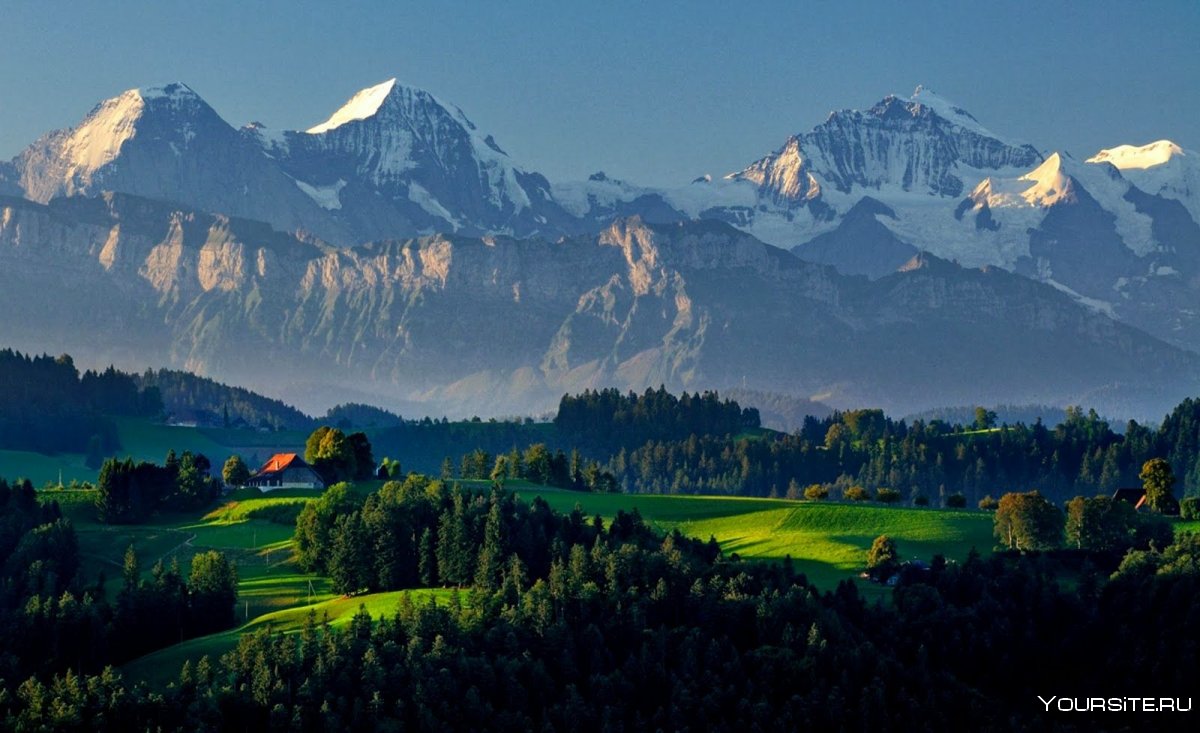 Швейцария достопримечательности горы
