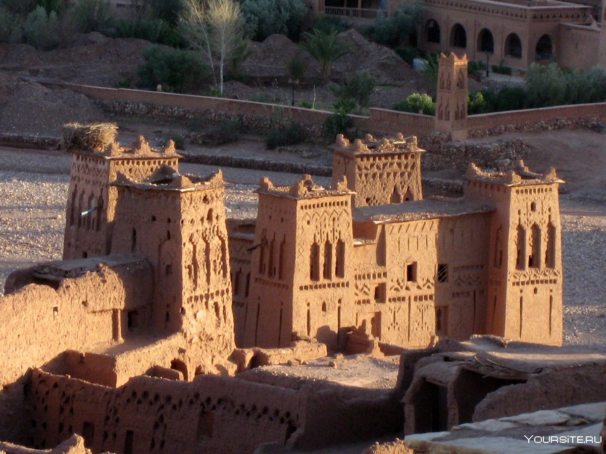 Город Уарзазат Марокко