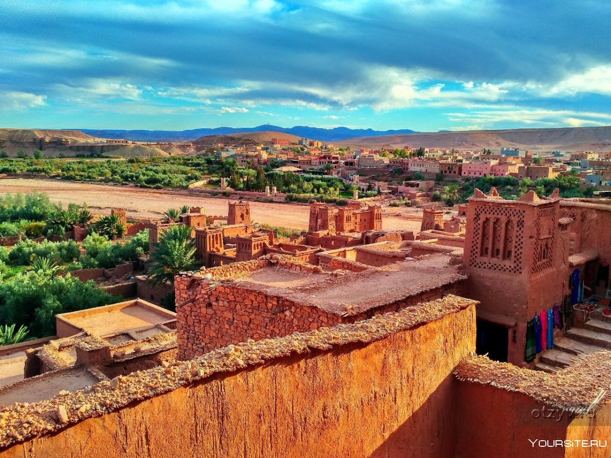 Айт-Бен-Хадду (aït Benhaddou), Марокко.