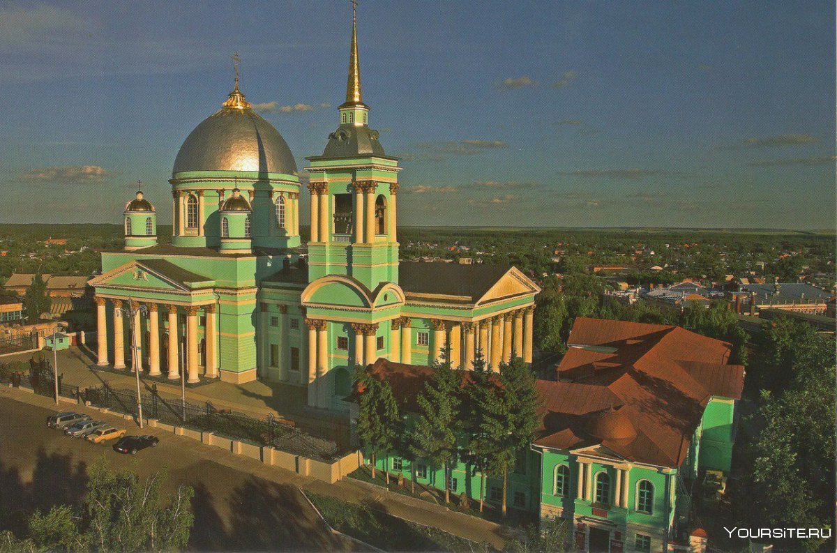 Знаменский монастырь Курск Знаменский собор