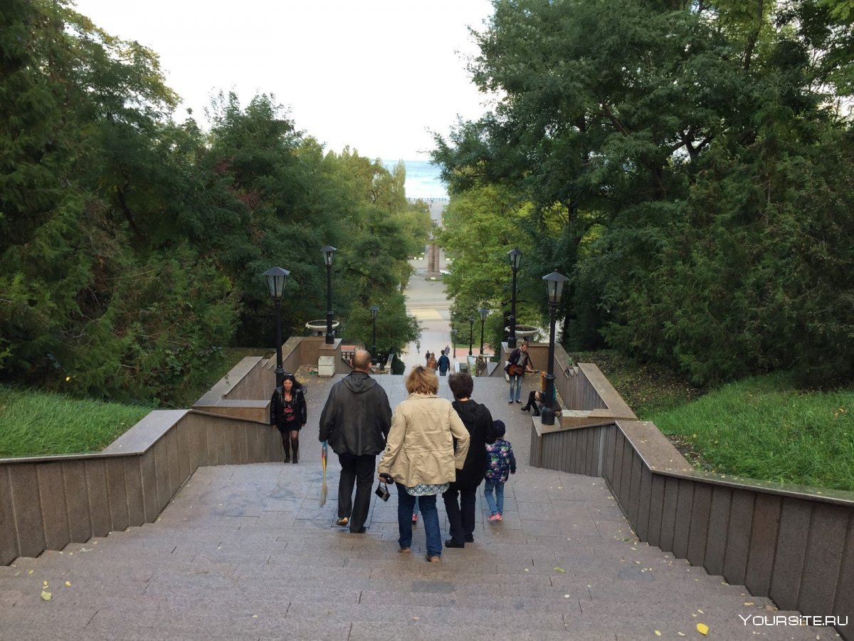 Каменная лестница Таганрог до революции