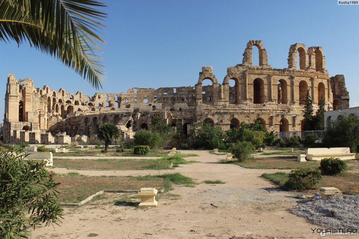 Амфитеатр в Эль-джеме Тунис