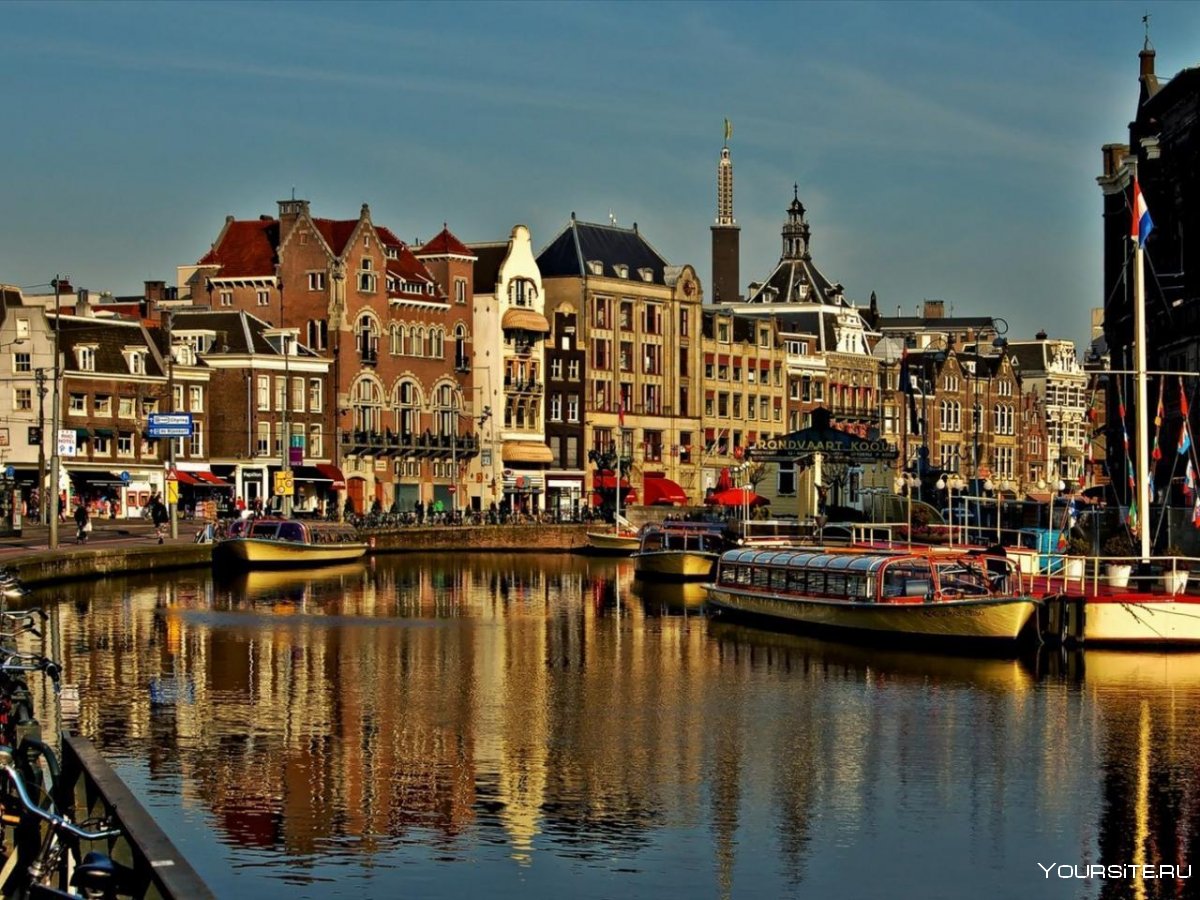 Амстердам столица Голландии