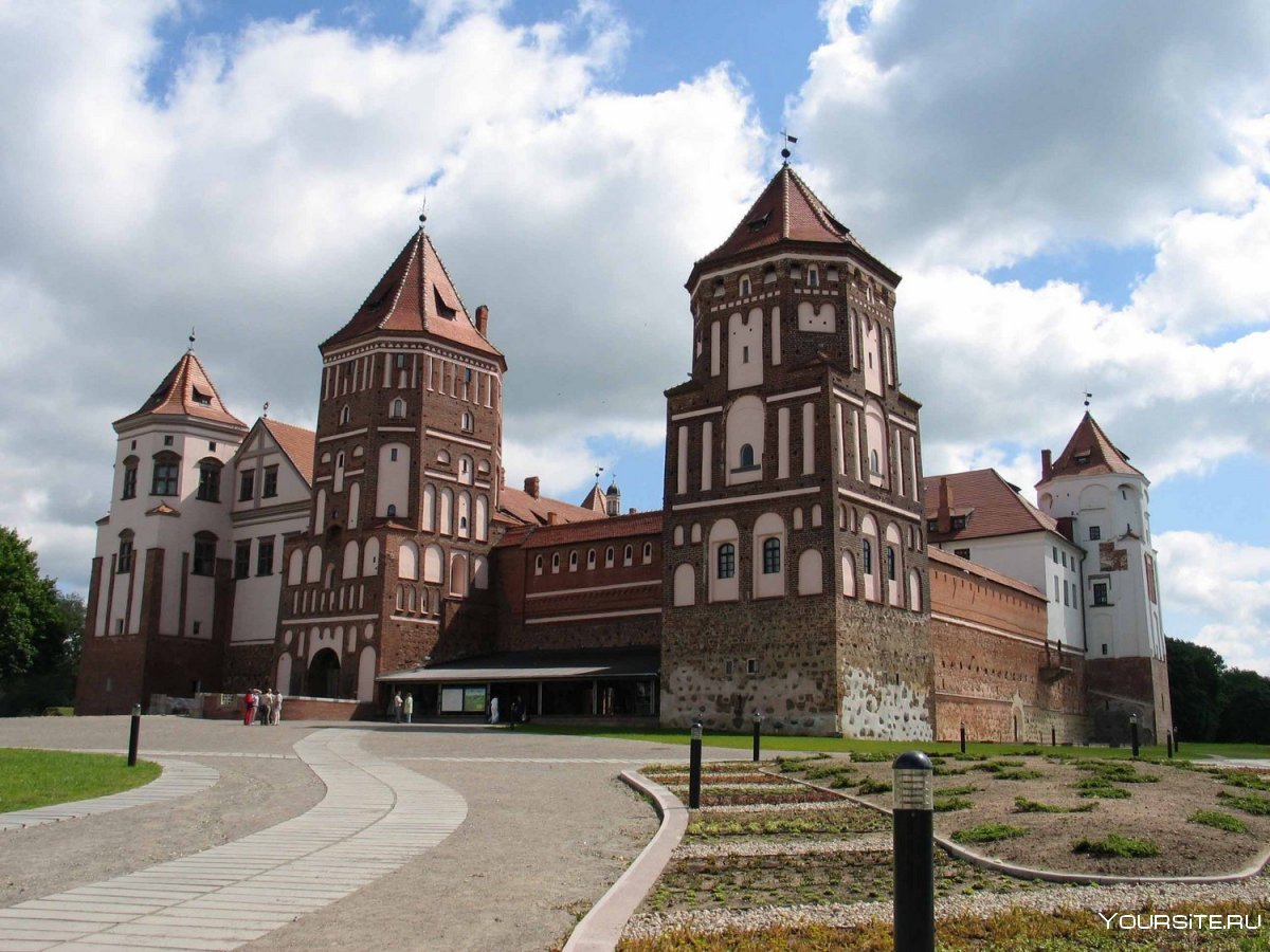 Белоруссия город Пинск замок