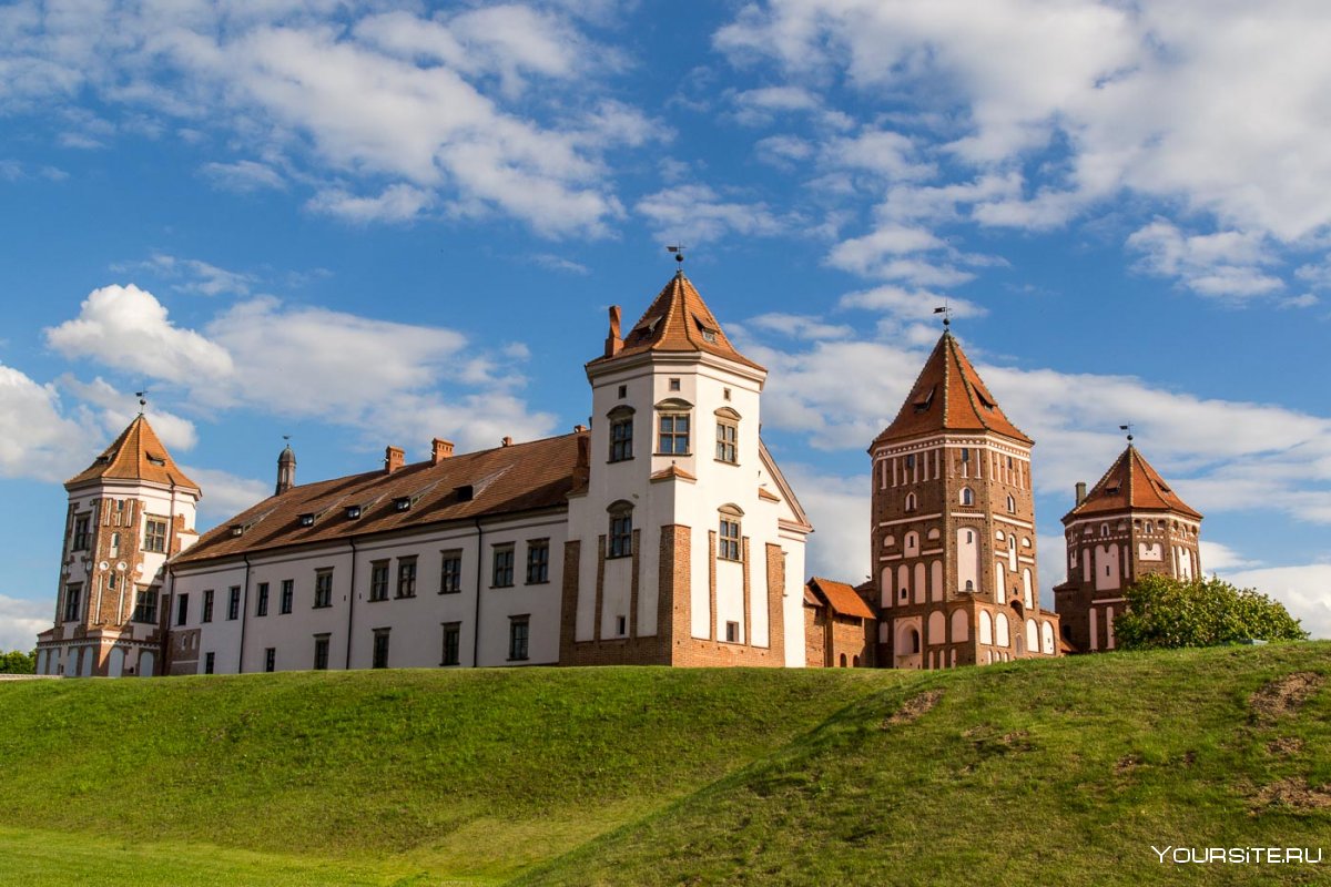 Достопримечательности Белоруссии Мирский замок