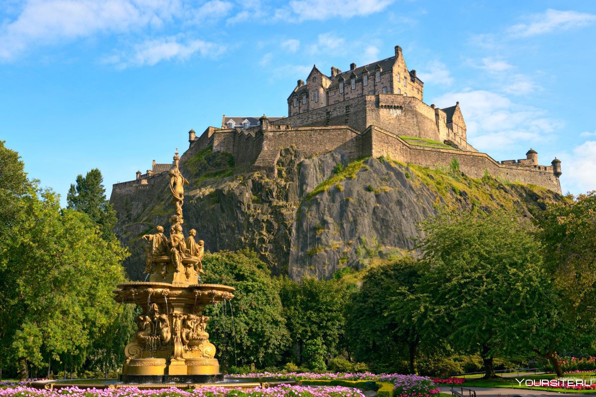 Эдинбургский замок Эдинбург