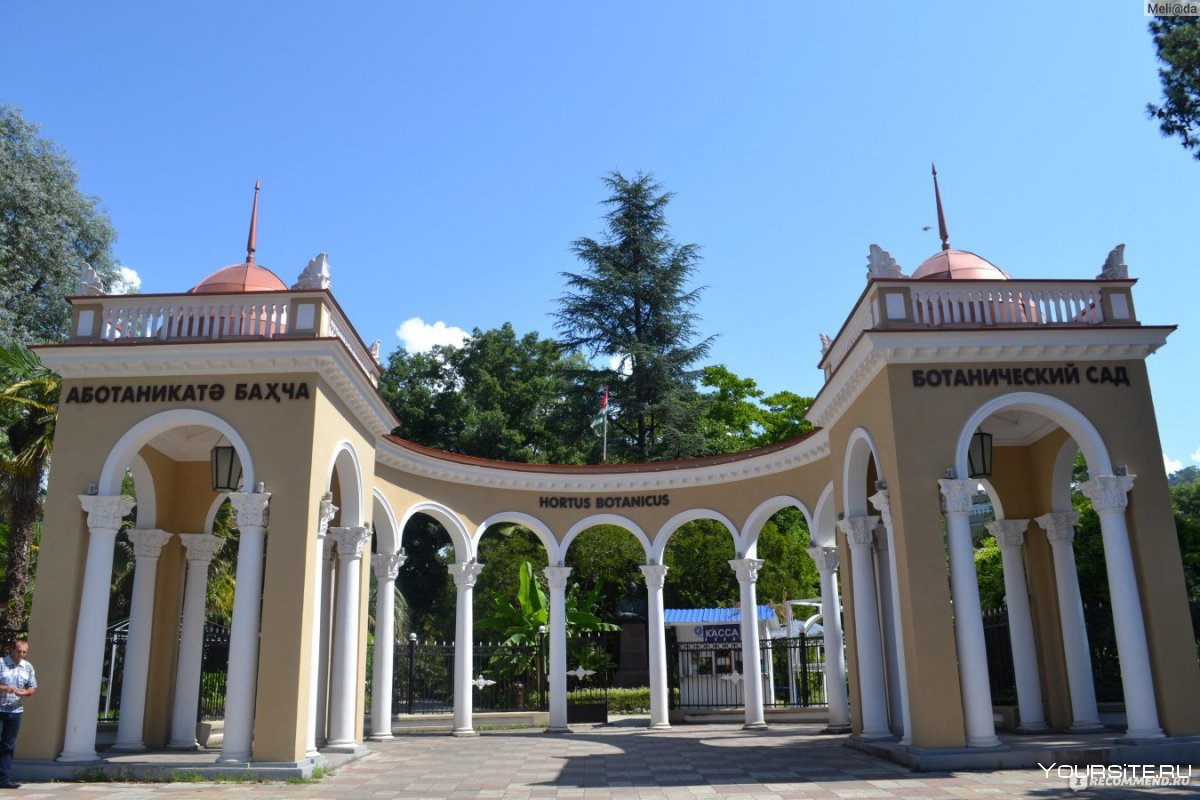 Абхазия столица Сухум зоопарк