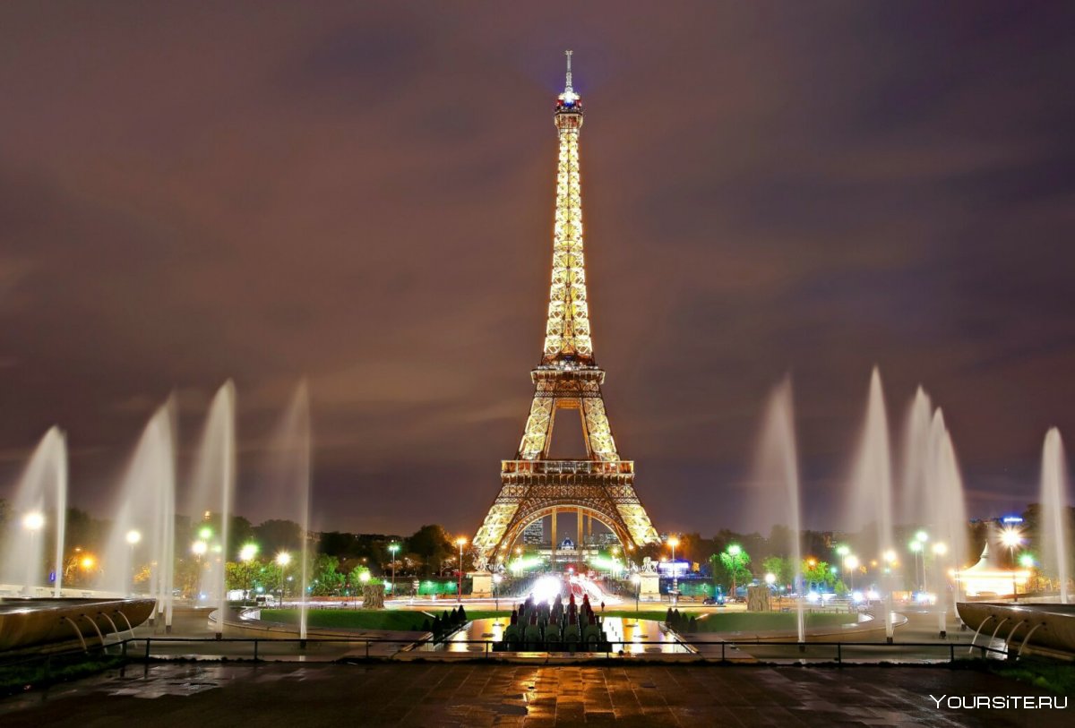 Достопримечательности Франции эльфивая башня