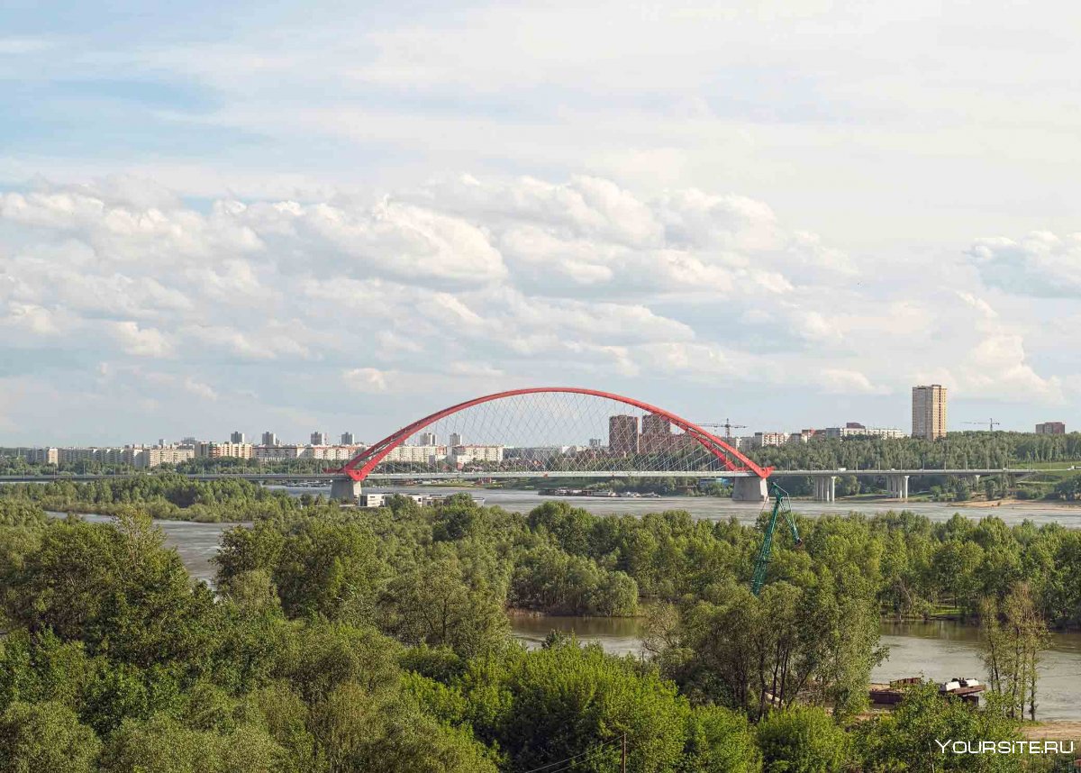 Бугринский мост Новосибирск