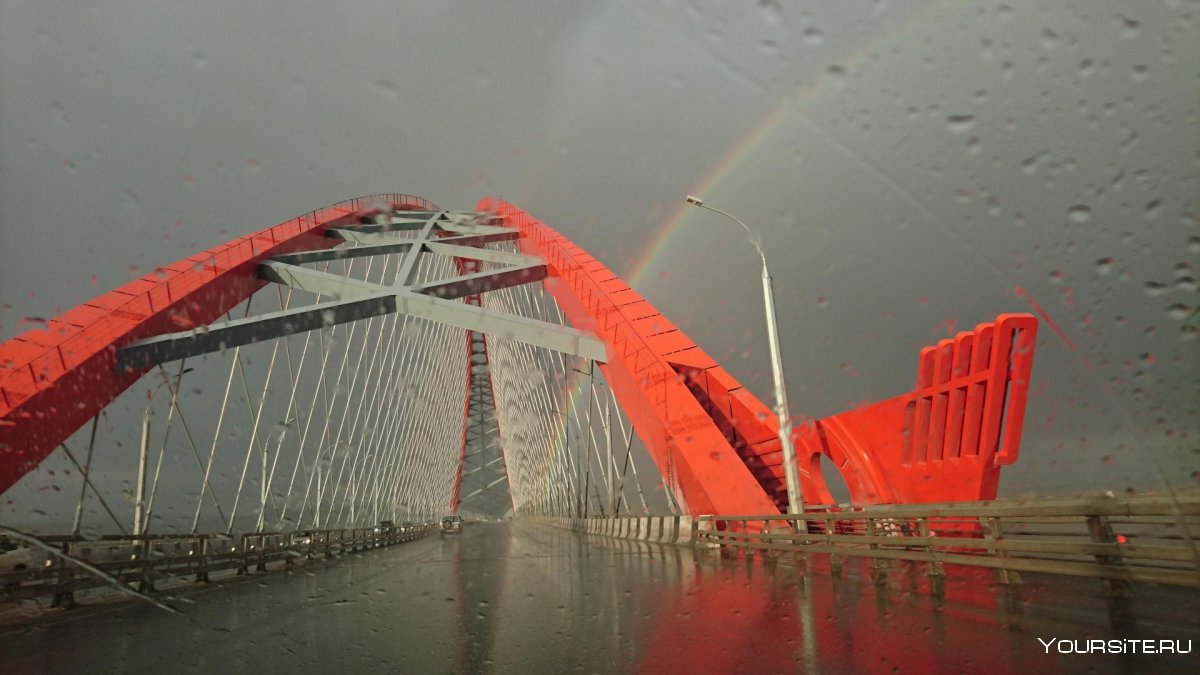 Ррща Бугринский мост Новосибирск