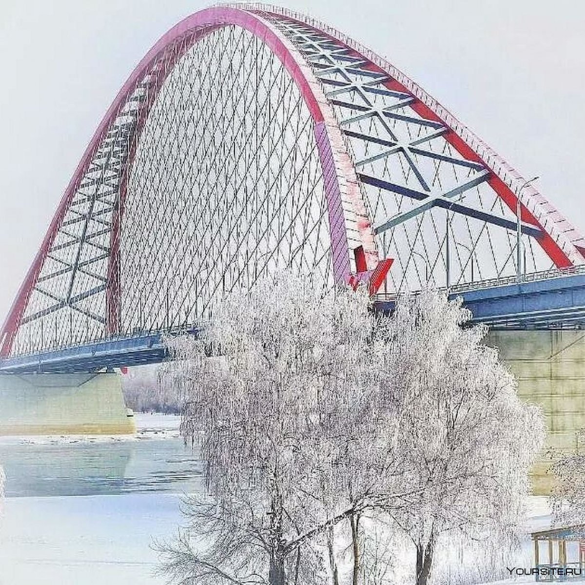 Новосибирск с Бугринского моста