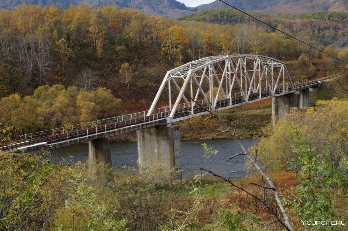 Железнодорожные мосты Сахалин