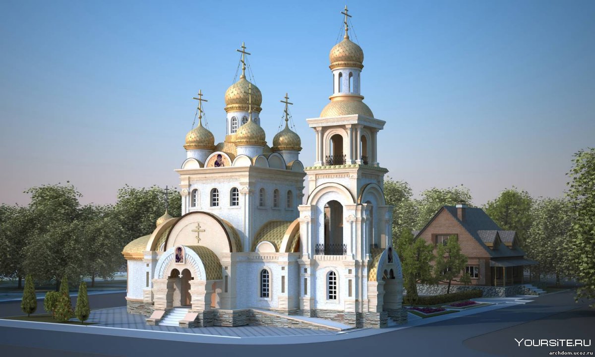 Красивые простые православные храмы