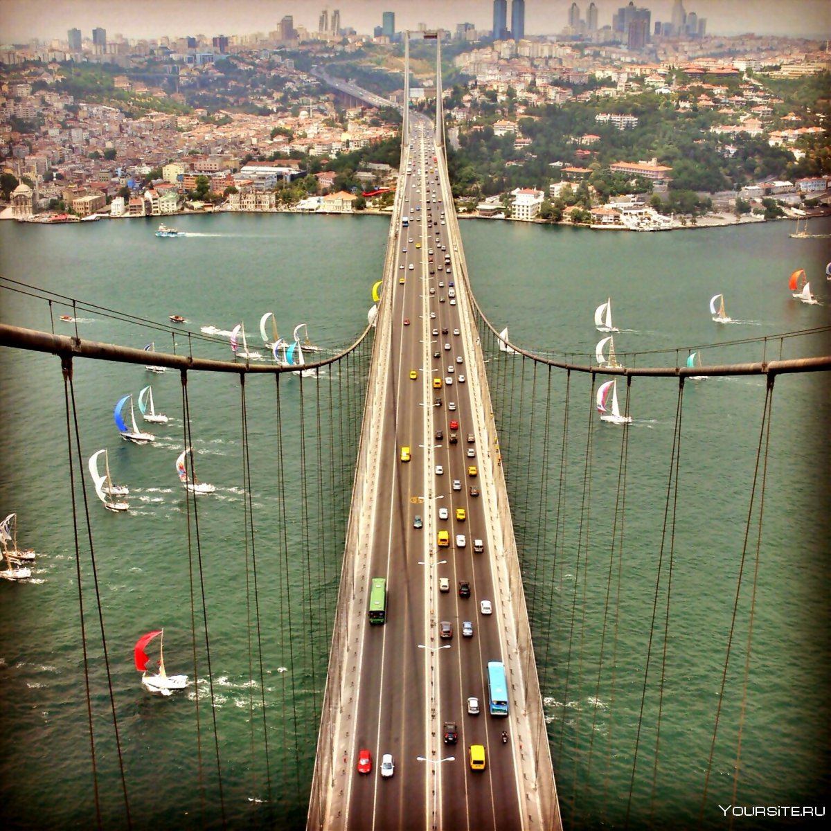 Стамбульский вантовый мост