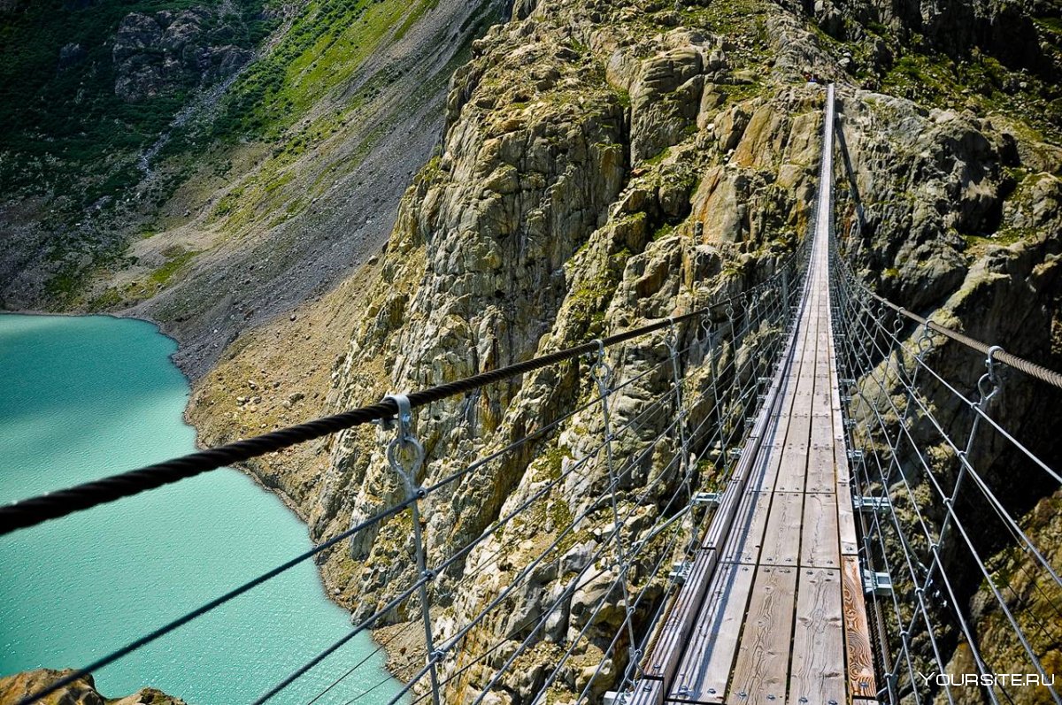 Мост Трифт, Швейцария