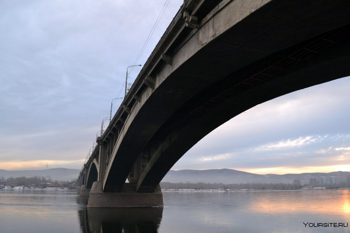 Мост Енисей Красноярск