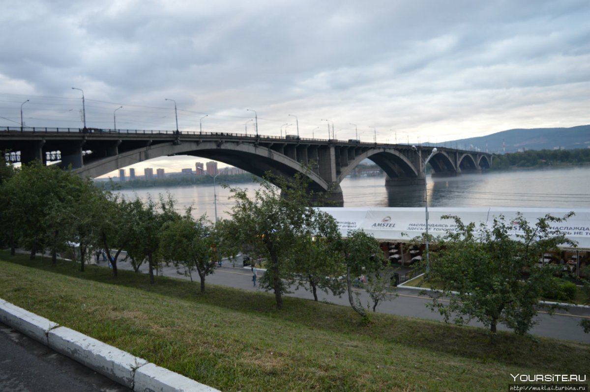 Центральный мост Красноярск