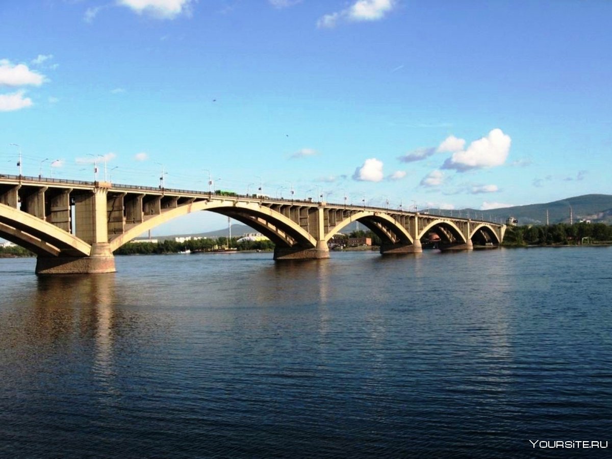 Мост Красноярск коммунальный коммунальный