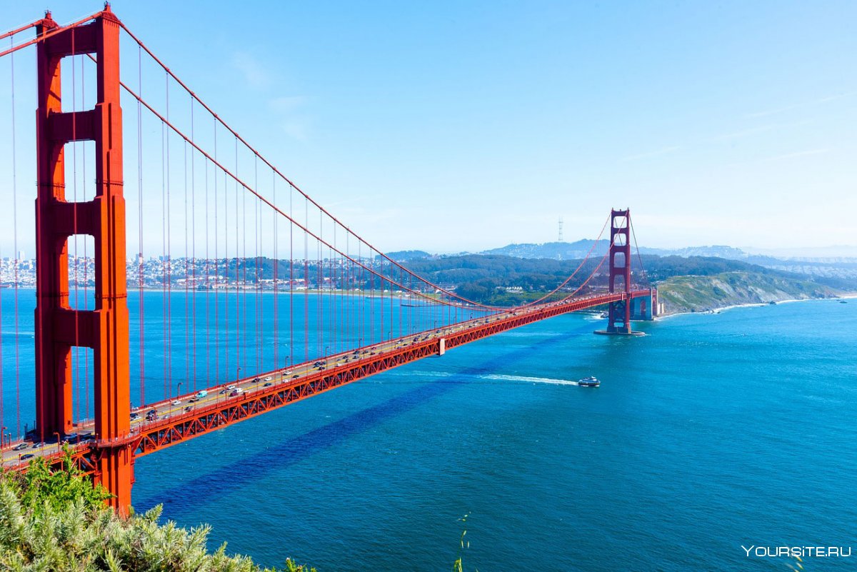 Мост Голден гейт Сан Франциско