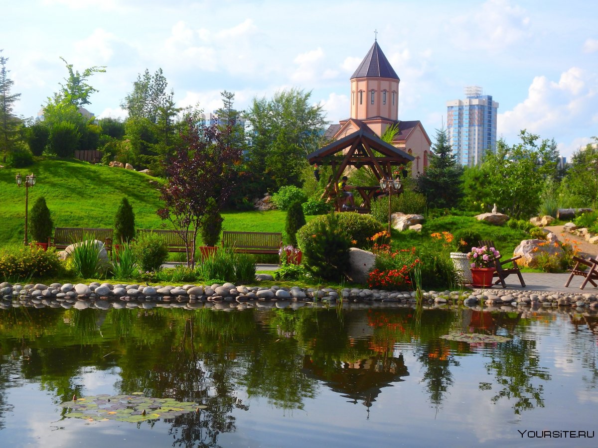 Ландшафтный парк сады мечты Красноярск