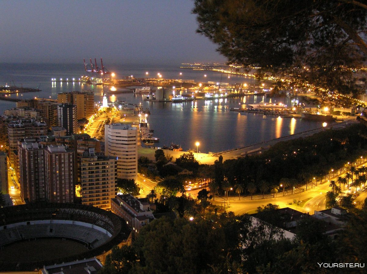 Малага город в Испании