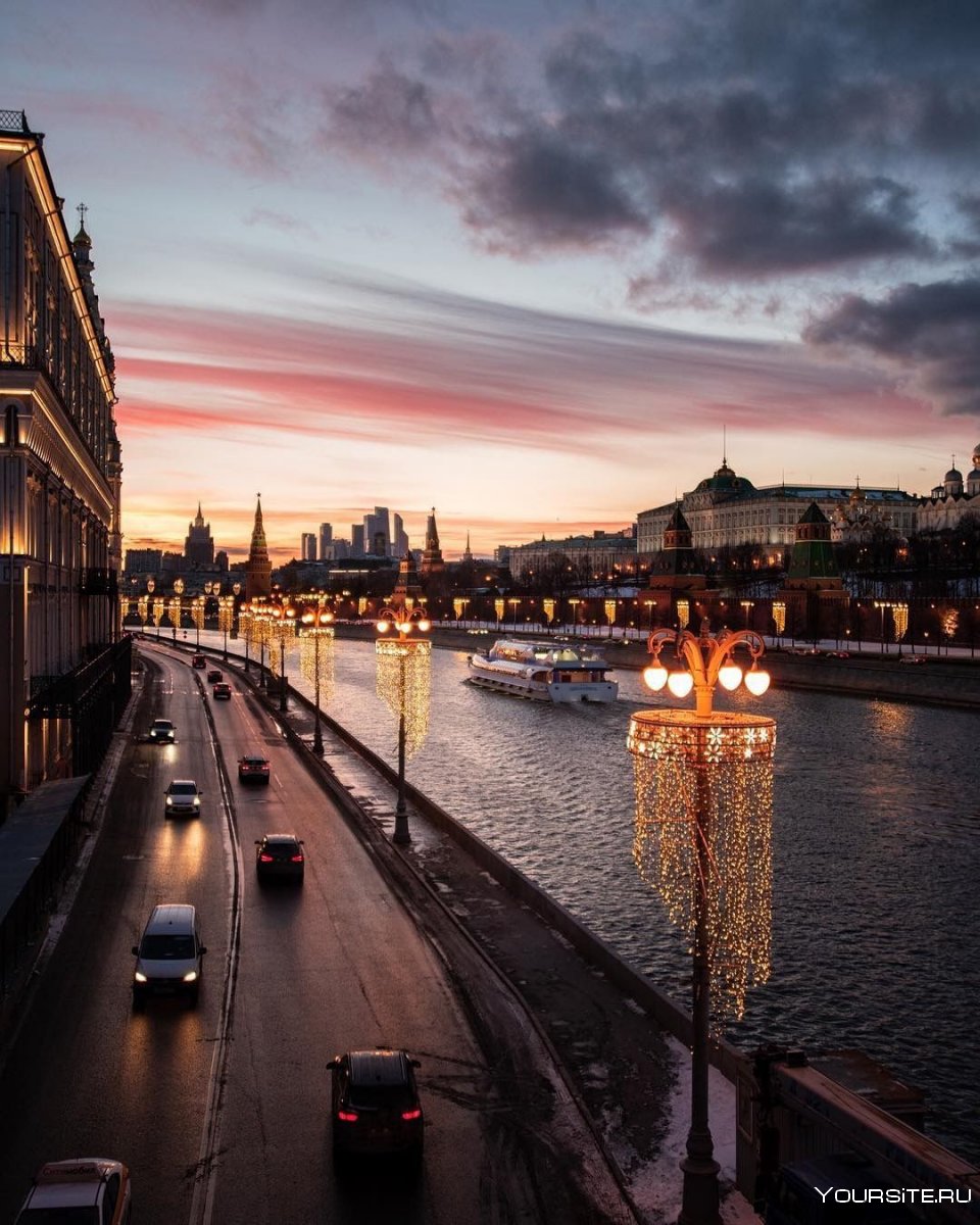 Красивые пейзажи города Москвы