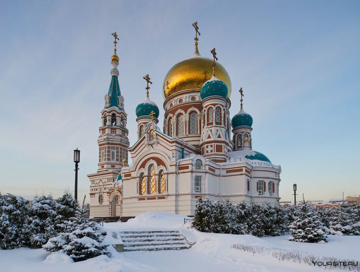 строительство успенского собора в омске
