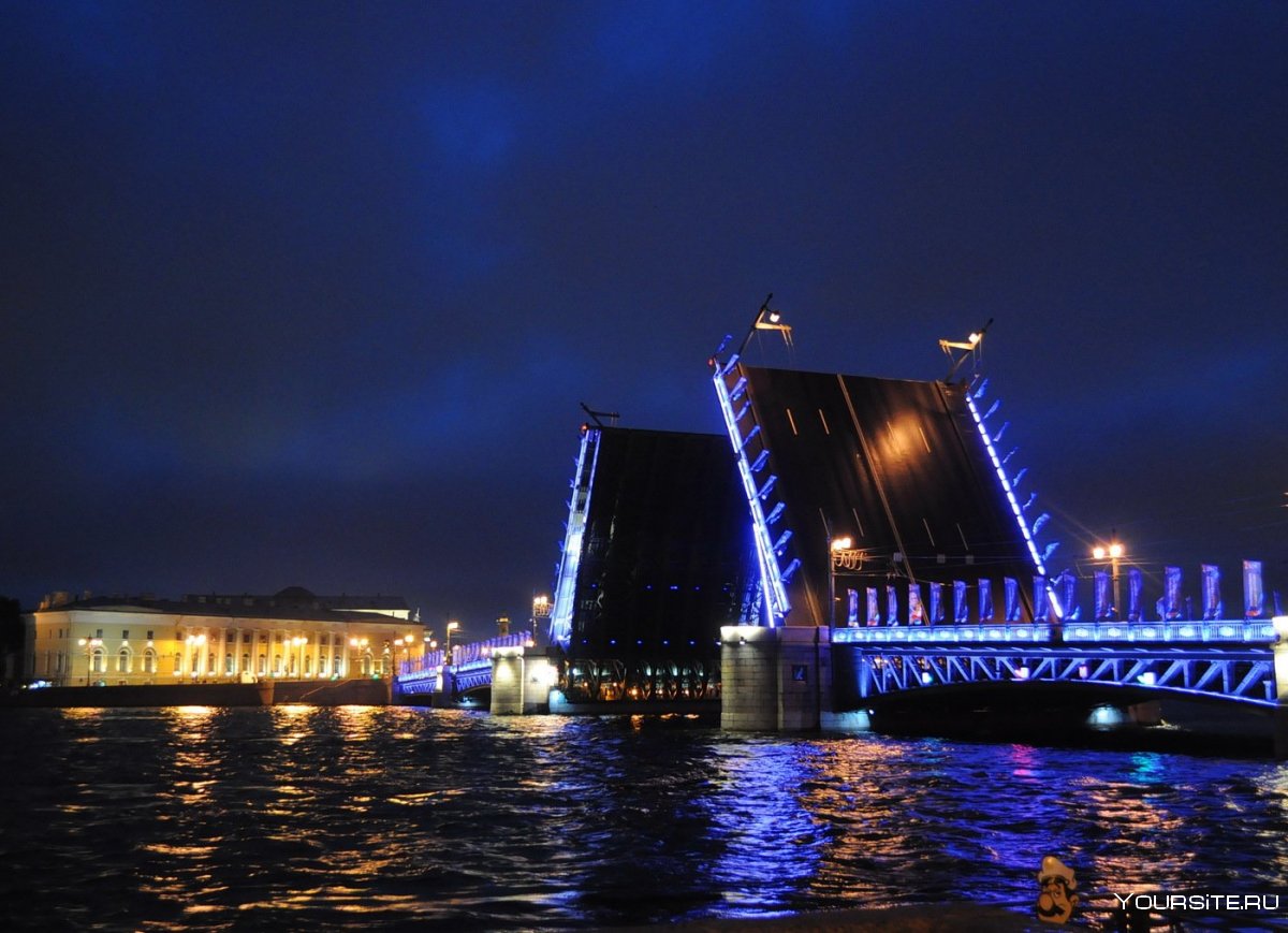 Разводной мост в Питере