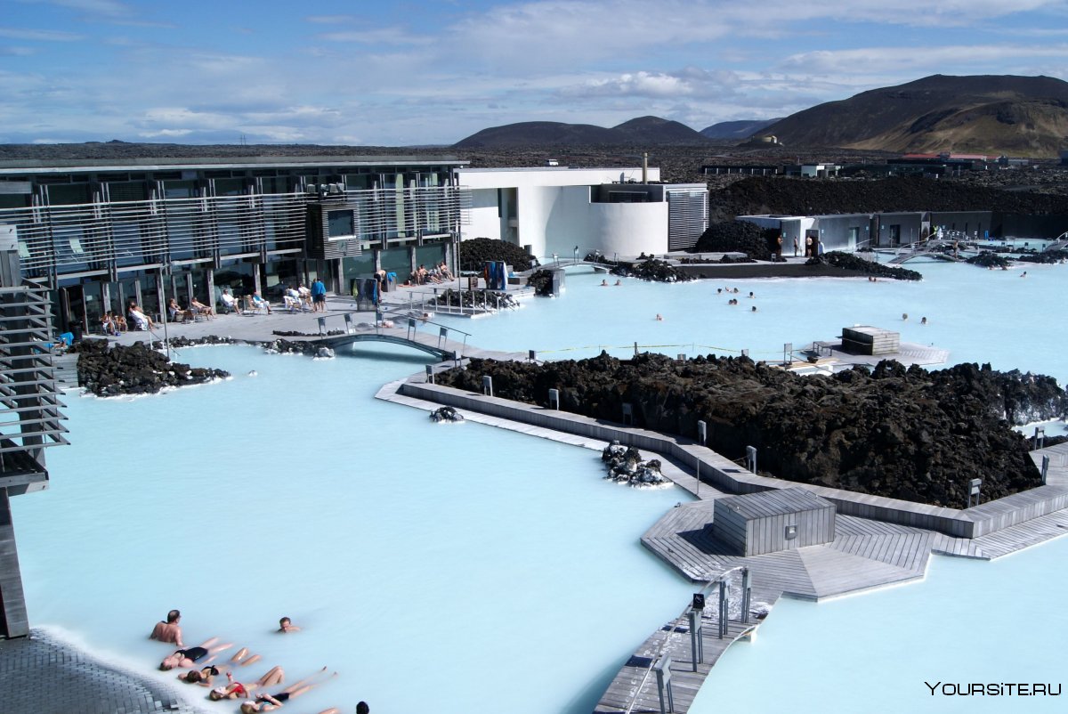 Голубая Лагуна - геотермальный бассейн в Исландии
