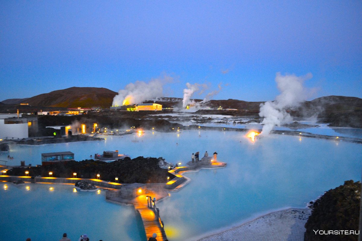 Исландия достопримечательности голубая Лагуна