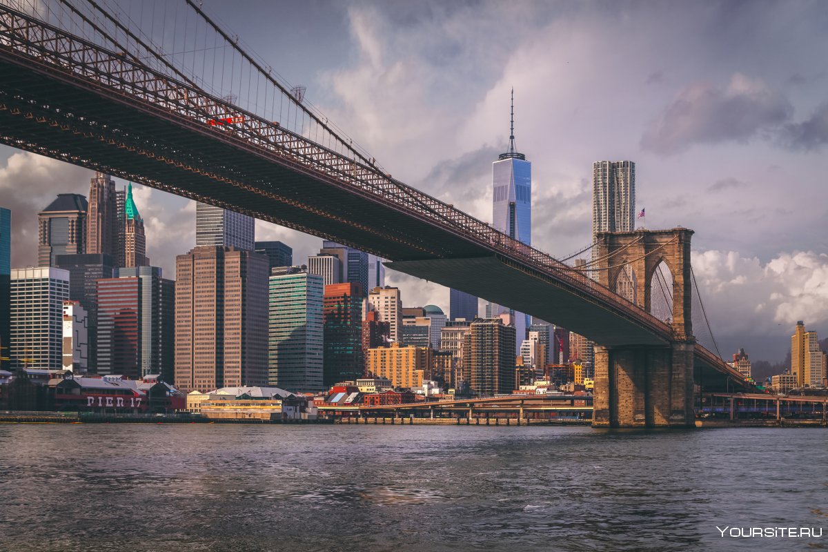 Бруклинский мост мост в Нью-Йорке