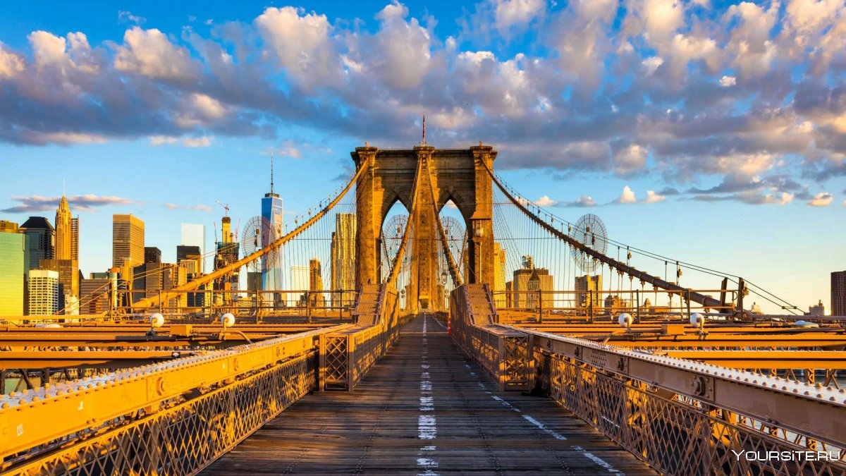 New York Бруклинский мост