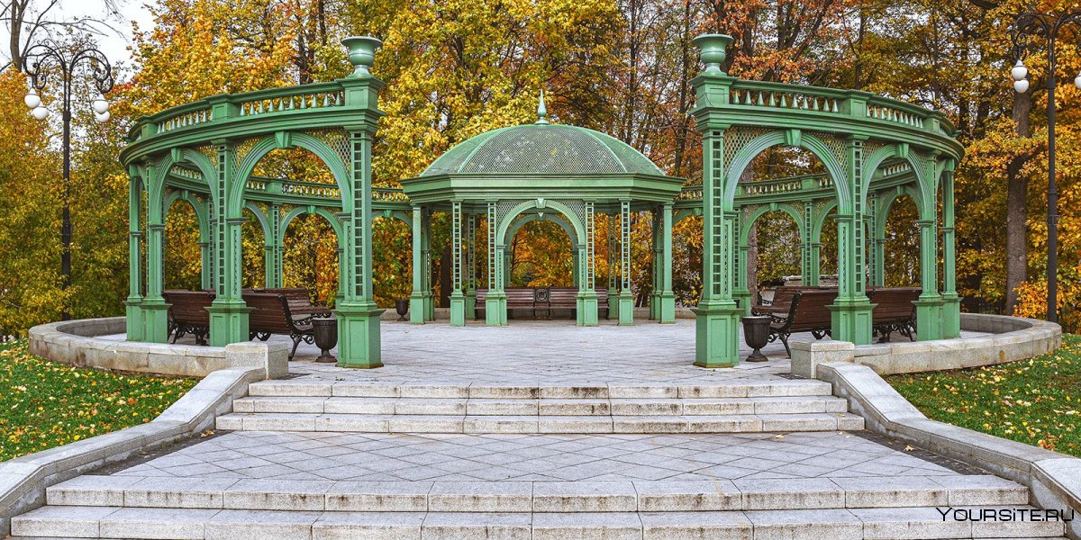 Зелёный Бельведер в парке «Останкино»