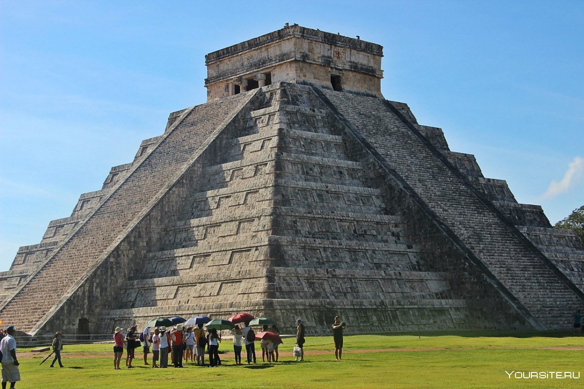 пирамиды майя в мексике
