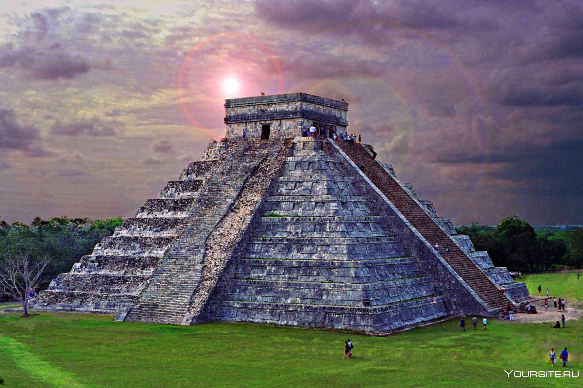 Пирамида Кукулькана Мексика
