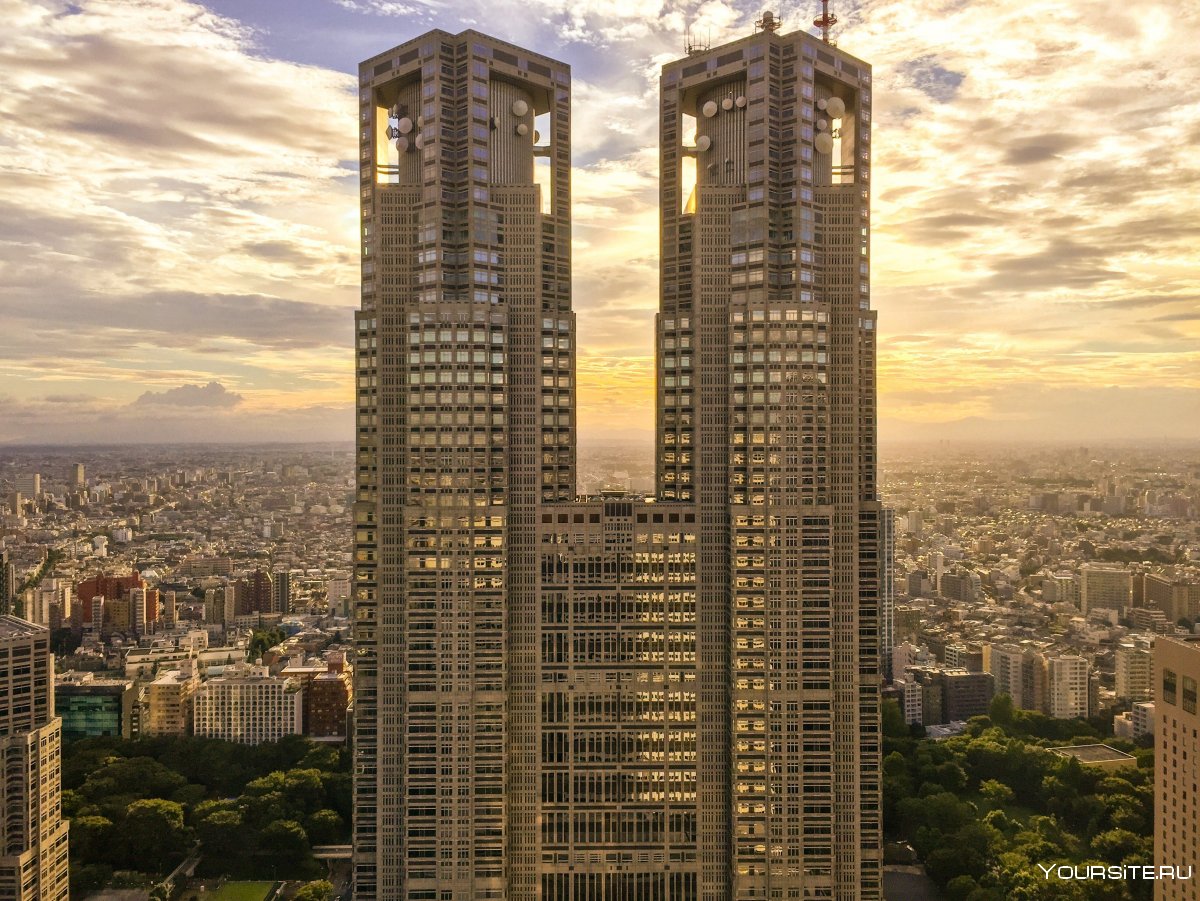 Префектура Токио небоскребы