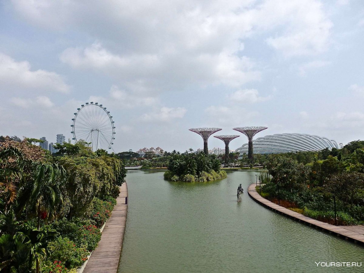 Сингапур Марина Бэй сад