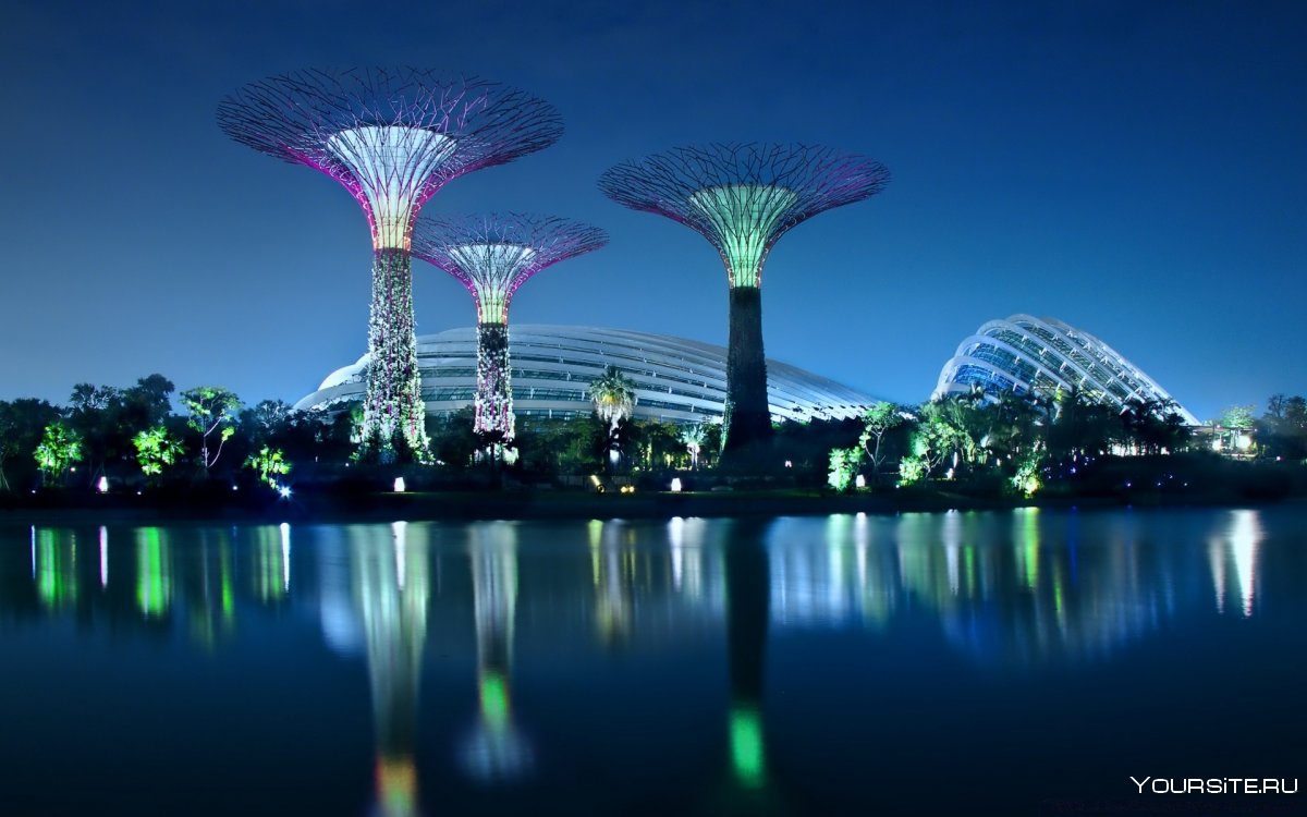 Сады у залива, Сингапур архитектура