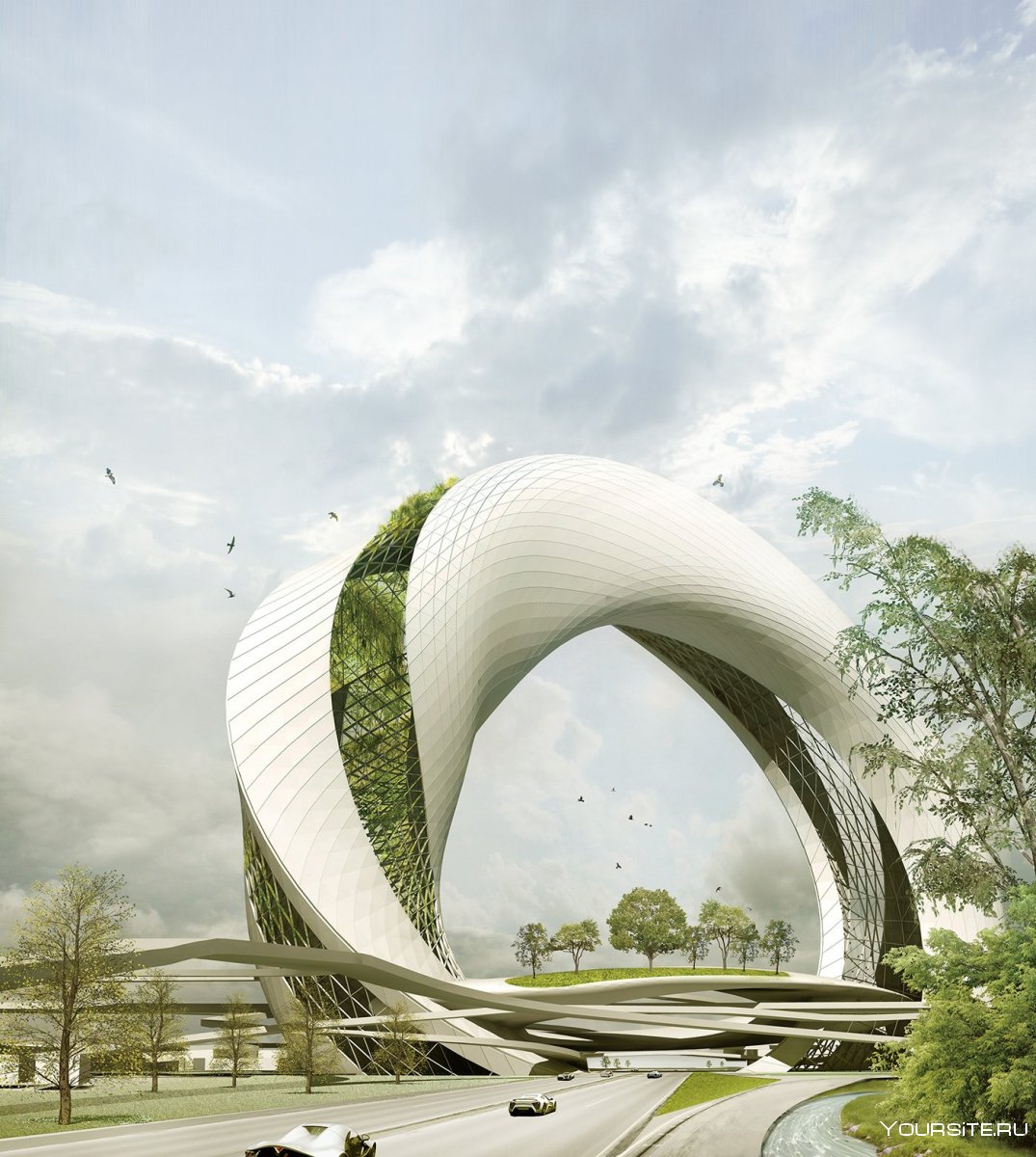 Eco Futurism архитектура
