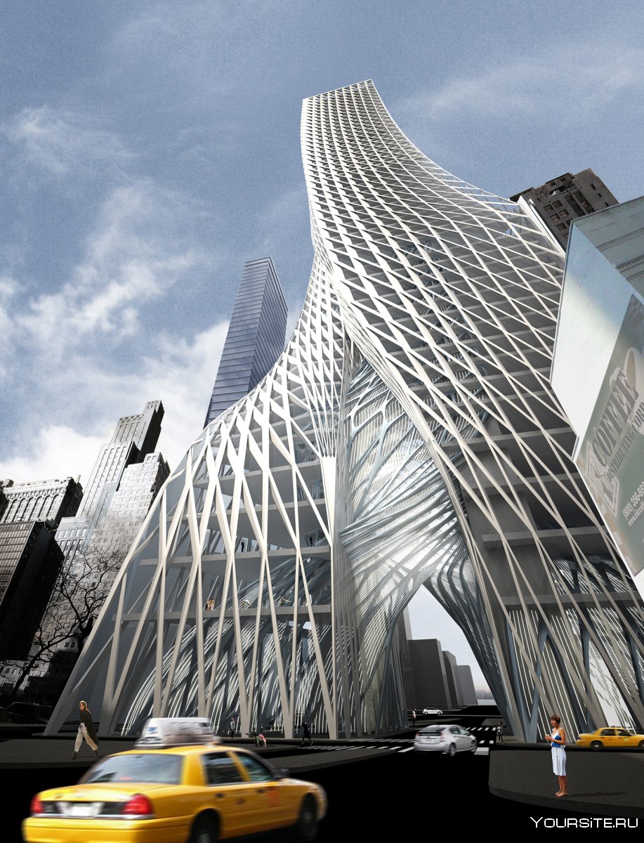 Деконструктивизм архитектура Нью Йорк