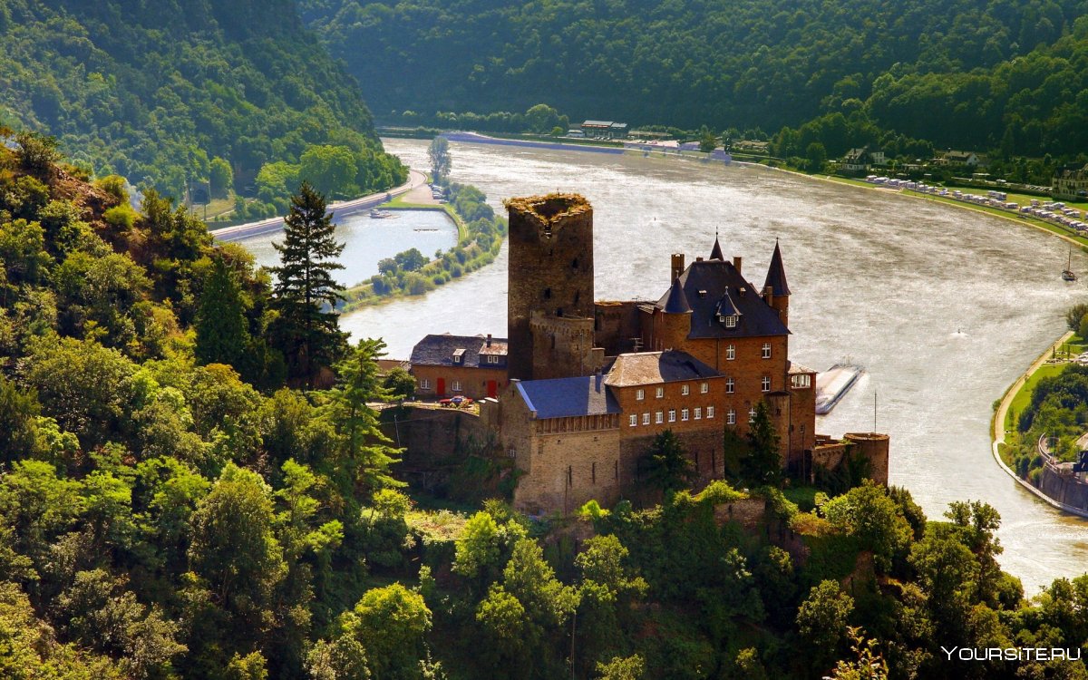 Замок Катц на Рейне